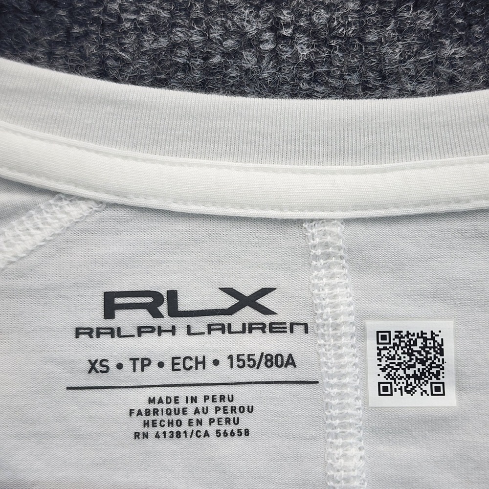 NWT RLX Ralph Lauren Women's Performance Long Sleeve Tee Wicking Activewear XS - Picture 4 of 10